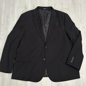 🔥BUNDLE SALE 48R Caravelli Collezione pinstripe sports coat suit jacket blazer